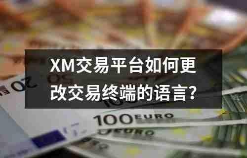XM交易平台如何更改交易终端的语言？(图1)
