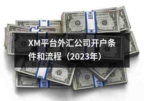 XM平台外汇公司开户条件和流程（2024年）(图1)